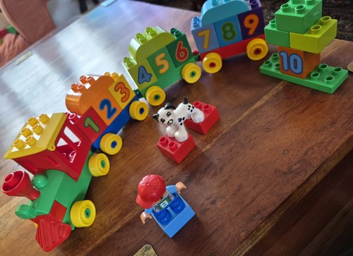 Lego duplo number - number, train