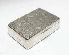 RARE VICTORIAN 50g STERLING