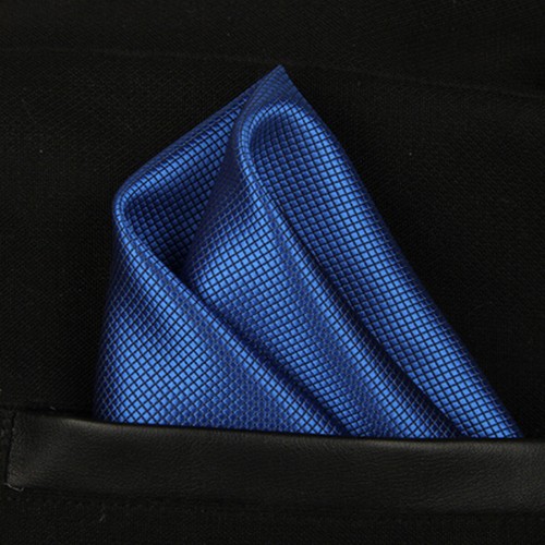 Royal blue solid men - (t01),