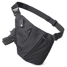 Tactical Shoulder Sling Pistol Pouch Chest Pack Bag Concealed Carry Gun Holster