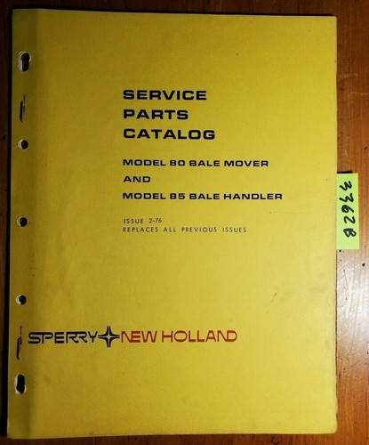 New holland bale mover 85 - holland,
