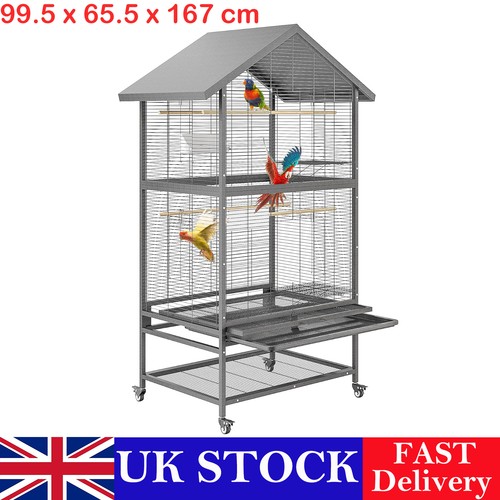 167cm large bird cage rolling - large,