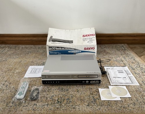 Sanyo dvr v100e dvd vcr - dvr-v100e, dvd/vcr