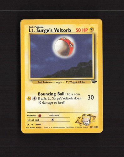 Surge voltorb 86 - surge's, 86/132