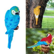 Garden Parrot Ornament Resin