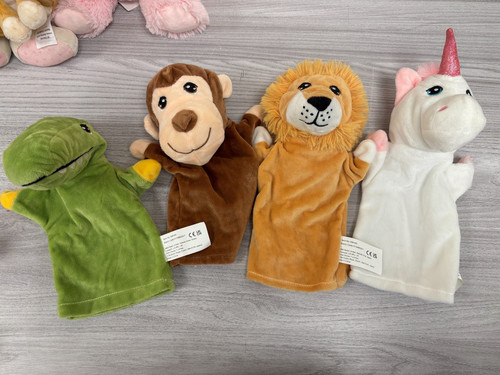 Plush hand puppets - hand,
