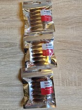 3x packets Pike, Perch And Zander Lures Korum Snapper Gonks Lobworm 6cm