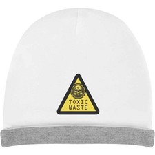 'Toxic Waste Warning Triangle' Kids Slouch Hat (KH00035138)