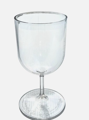 50x wine glasses hard plastic - 50x,