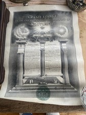Masonic Certificate