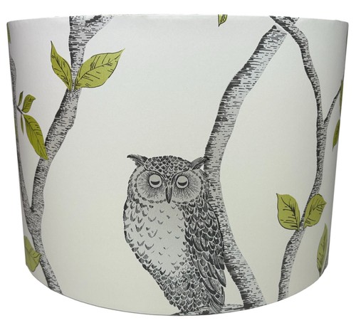 Owl lampshade light - light, shade