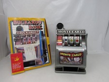 Vintage Buckaroo Bank Monte Carlo Mini Slot Machine   MA6