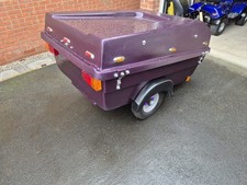 Lightweight Fibreglas Trailer With Hinged Lid Suitable For A Variety Of Uses