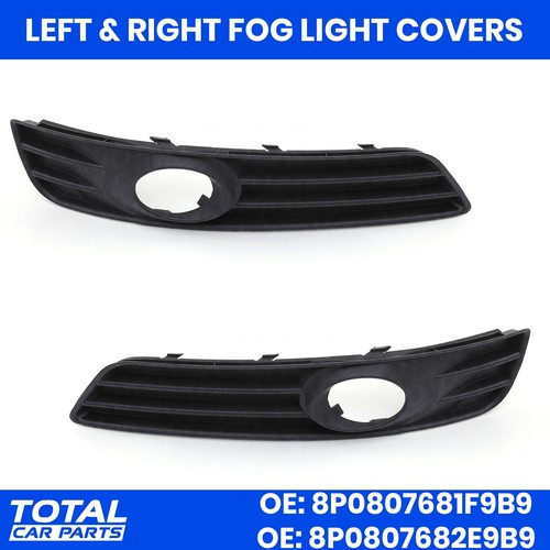 Front fog light trim matte - light,