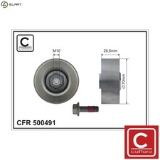 DEFLECTIONGUIDE PULLEY VRIBBED