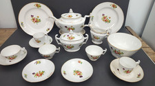 Antique Coalport tea set hand