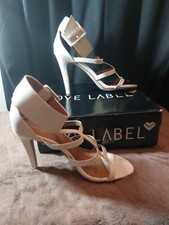 Love Label White Strappy High