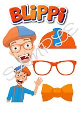 Blippi Themed Edible Icing