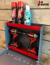 Tool Cabinet Drill Storage Garage Wall Unit Box Power Home Workshop Garage Tidy