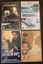 Rare VHS Mr In-Between, Insomnia, The Stick Up, The Bagger Vance Rental Big Box