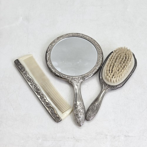 Art deco hand - brush, and