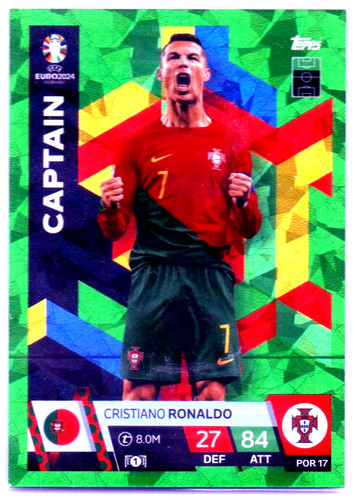 Cristiano ronaldo topps match - cristiano,