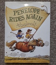 Penelope Rides Again - Thelwell.  Comic Cartoon. Good Condition