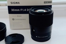 Sigma 30mm f/1.4 DC DN