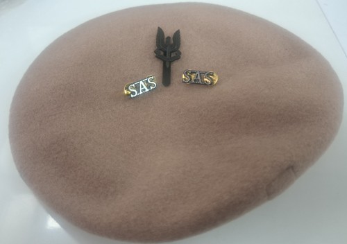 Sas beret badge - badge, and