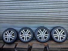 VW GOLF MK6 MK5 ALLOY WHEELS SET 16 INCH 205/55/16 6.5JX16 ET50 1K0601025BM