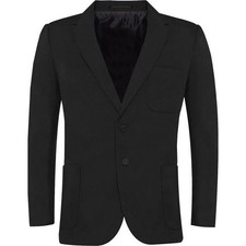 30" & 32" BOYS BLACK BLAZER, Viscount Banner, kids suit jacket or school uniform