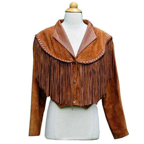 Women brown suede leather - women's,