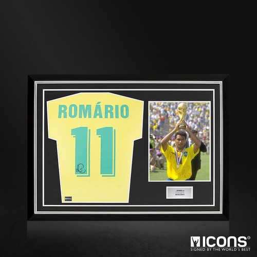 Romario back signed brazil - romario,