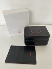 Authentic Vintage Omega Schumacher “Legend” Black Presentation Box & Outer Box