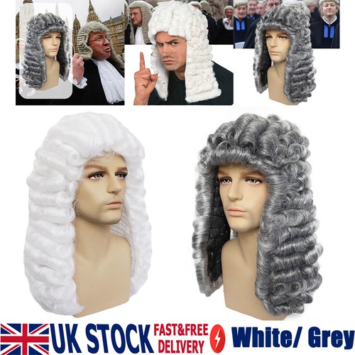 Judge colonial wig - judge,