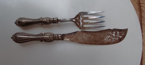 Antique victorian epns - victorian, fish