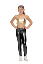 KIDS GIRLS DISCO SHINNY WET