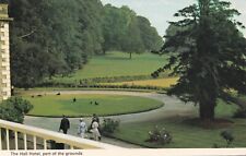 Postcard - Thornton le Dale - The Hall Hotel. Part of the Grounds