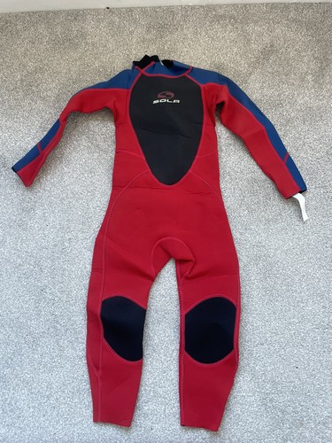 Sola kid wetsuit red - kid's,