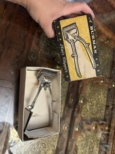 Vintage Retro Burman Hair Silver Clippers In Original Box 1960s