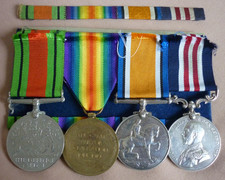 WW1 Military Medal Group 17650 CPL WBG Catchpole East Surrey Middlesex Regiment