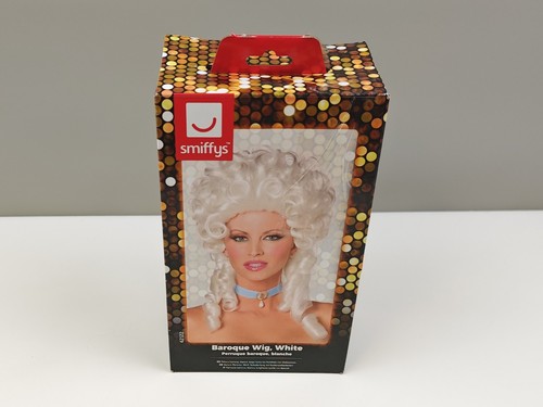 Smiffys baroque wig white - wig,,