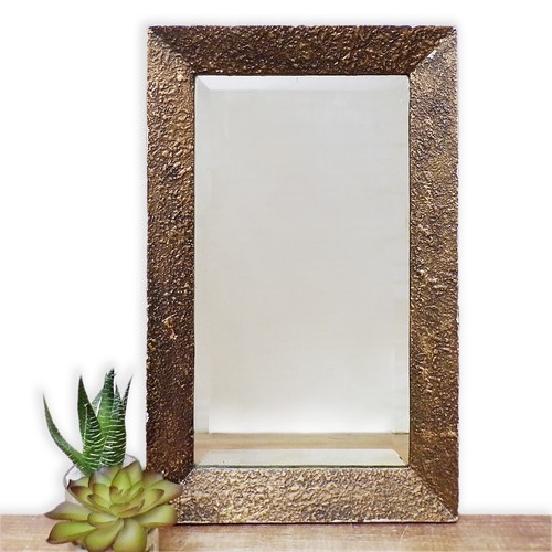 Small art deco mirror vintage - small,
