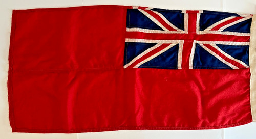 Vintage red ensign flag - ensign,