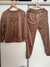 women brown tracksuit uk12-14