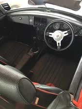 Mountney 13” Steering Wheel. Leather Clad.