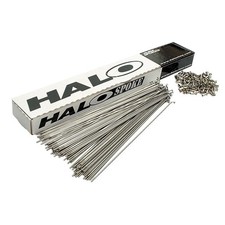 Halo 14G spokes silver
