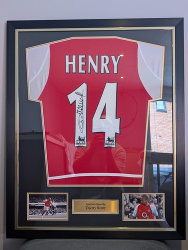 Thierry henry signed arsenal - thierry,