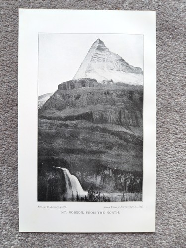 Mount robson from the north - from,