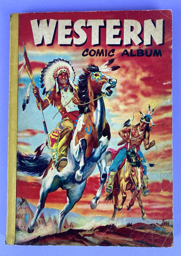 Vintage western comic album - vintage,